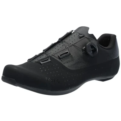 Image of Fizik R4 Tempo Overcurve Clip in Cycling Shoes, White/Black, Size 42 EU