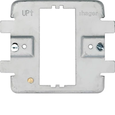 Image of Hager Sollysta 1 Gang Frame WMGF1