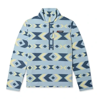 Image of Berghaus Unisex Prism Printed Trango Half Zip Fleece, Geo Aztek Nepal, XL