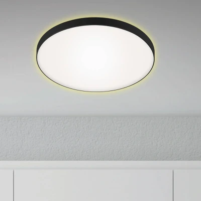 Image of Briloner LED ceiling light Flet with Backlight, Ø 35.5 cm