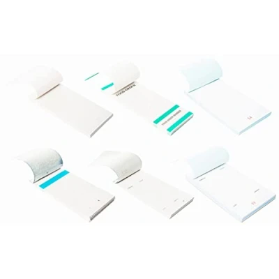 Image of We Can Source It Ltd Order Pads/Waiter Pads for Bars Restaurants &amp; Cafes 10 PAD12 Single Ply (63 x 127mm)