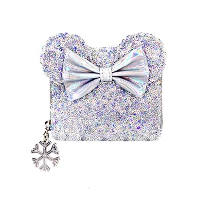 Image of Loungefly X LASR Exclusive Disney Holographic Sequin Minnie Wallet