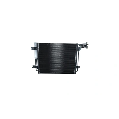 Image of 5N0820411F, 5ND820411E Condenser NRF 350412 with dryer, seal ring 15,5mm 13,8mm 538mm VOLKSWAGEN: Tiguan I