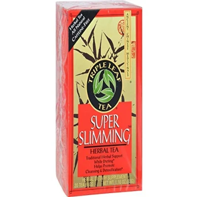 Image of Super Slimming, Caffeine Free, 20 Tea Bags, 1.4 oz (40 g)