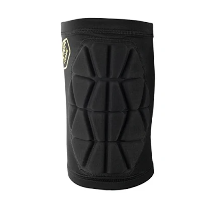 Image of Uhlsport Unisex Adult Bionikframe Knee Pad Black/Fluo Yellow, Small