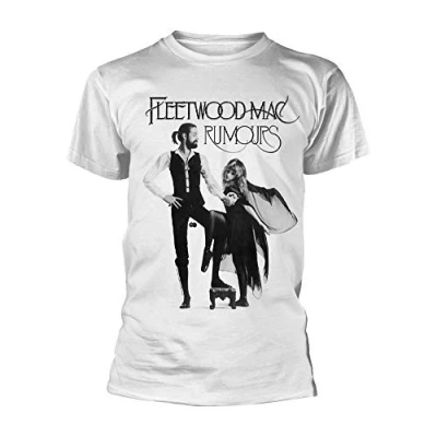 Image of Fleetwood Mac Rumours Official Tee T Shirt Mens Unisex (Large) White