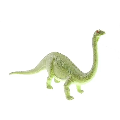 Image of Kids Childrens Large Dinosaur Jurassic Cretaceous Period Stegosaurus Brontosaurus Triceratops Tyrannosaurus Rex T Lifelike Realistic Play Educational Toy Figures Figurine (Brontosaurus)