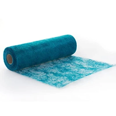 Image of Protinam Table Runner, Polyester, 6550 Turquoise, 20m