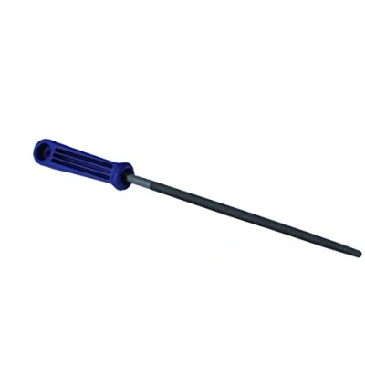 Image of Proops Brothers 6&quot; 150mm Bastard Coarse Round Engineers File with Handle. (F9943) Free UK Postage