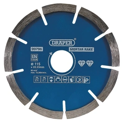 Image of Draper Mortar Raking Diamond Blade, 115mm