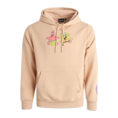Image of Nickelodeon Men&#039;s Hoodie Spongebob Squarepants Soft Fleece Pullover Graphic Cozy Hooded Sweatshirts for Men S XL, Sponge Sand, Medium