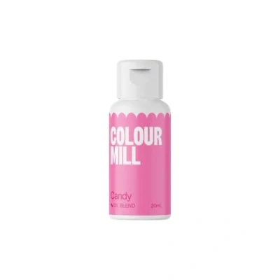 Image of Colour Mill Candy Pink Next Generation Oil Based Food Colouring for Baking, Decorating, Icing and Cooking Dye DIY Slime Crafts 20 ml