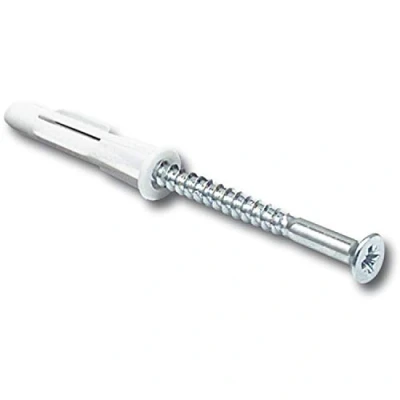 Image of Element system Screws and dowels, Each 18 Pieces for Wall Rails Strips, Galvanized, 11602 00000