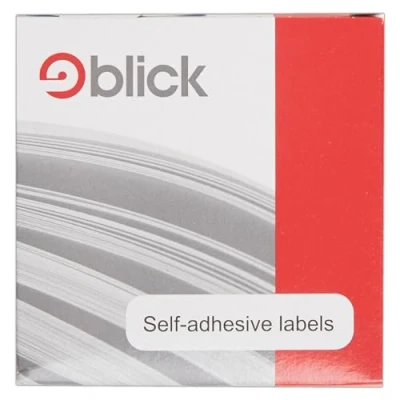 Image of Blick Labels, Red, Self Adhesive Stickers Dispenser Pack, Coloured Dot, Circles, 19mm, 1280 Home, Office, Family, School, Holiday Calendar Organising, Planner, Rewards Chart, Colour Coding