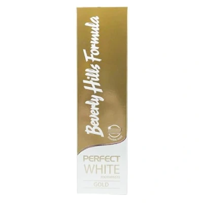 Image of Beverly Hills Formula Hyaluronic Acid Gold Whitening Toothpaste (100ml) 4 Pack