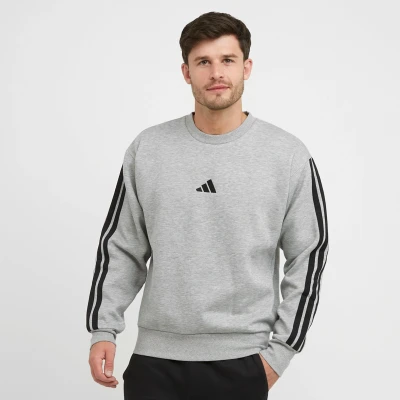 Image of adidas MEN ADULT ESSENTIAL THREE STRIPES FLEECE SWEATSHIRT M