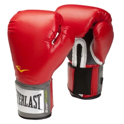 Image of Everlast Pro Style Boxing Training Gloves 12oz, Red