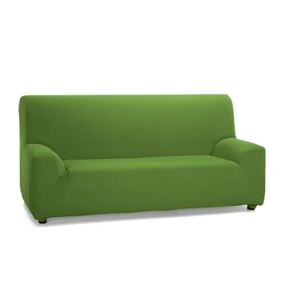 Image of Martina Home Sofa Cover Elastic,, fabric , Green 2 Places of 120 to 190 cm wide