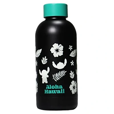 Image of Disney Half Moon Bay Lilo &amp; Stitch Water Bottle 260ml Stainless Steel For School And