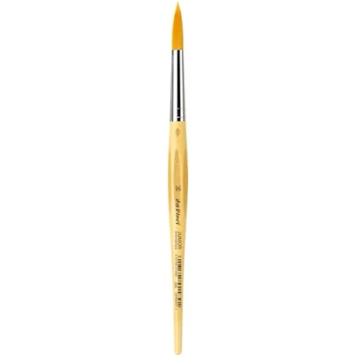 Image of Da Vinci 303 Series Synthetic Brush, Bristle, Yellow, 22 x 0.73 30 cm