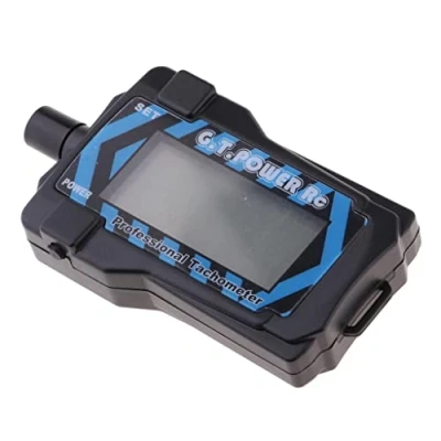 Image of sharprepublic G.T. POWER Professional RC Tachometer RPM Reader for 2 9 Blades Propeller