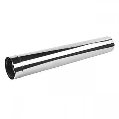 Image of Stainless Steel Chimney Flue Liner/Length 1 Meter/Rigid Pipe Ducting Tube (140mm)