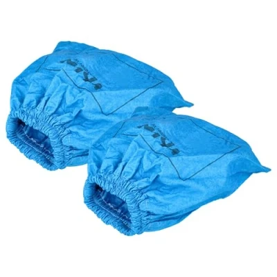 Image of vhbw 2 x Textile Filters Compatible with Lidl Parkside PWD 20 A1 IAN 373293 Vacuum Cleaner, Wet/Dry Cleaner Fabric Bag, Washable, Blue