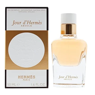 Image of Hermes Jour D&#039;hermès Absolu Eau De Parfum 50ml, White