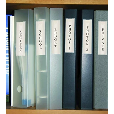 Image of Pelltech Label Holders 55x102mm Pack of 6