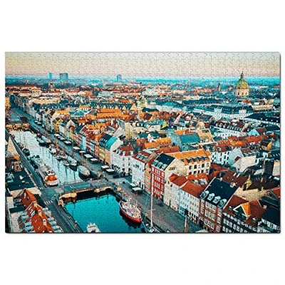 Image of Denmark Copenhagen Jigsaw Puzzle for Adults 1000 Piece Wooden Travel Gift Souvenir