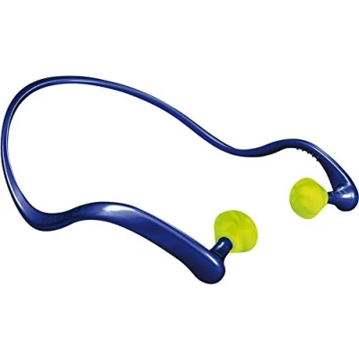 Image of Moldex 681001 SNR27 Waveband 1K Banded Earplug,Blue, Green