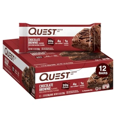 Image of Quest Bar, Chocolate Brownie, 12/Box