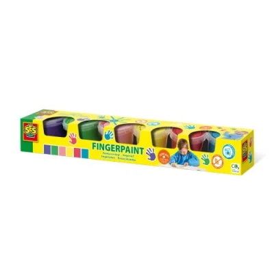 Image of SES Creative Fingerpaint 6 colours