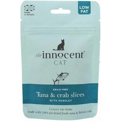 Image of Innocent Hound Cat Grain Free Tuna &amp; Crab Slices With Parsley 70G