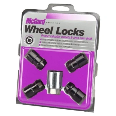 Image of McGard 24026 Wheel Set, Black, 4 Locks / 1 Key