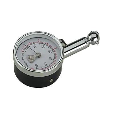 Image of Sealey Tyre Pressure Gauge 0 4bar(0 60psi)