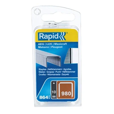 Image of Rapid High Performance No.980 Staples, Leg Length: 10 mm, 40109546 864 Pieces