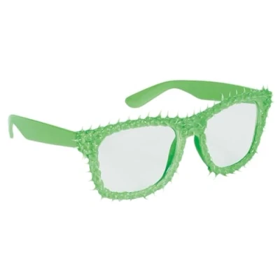 Image of Amscan 250347 55 Fun Shades Ice Peeks Grn Clear