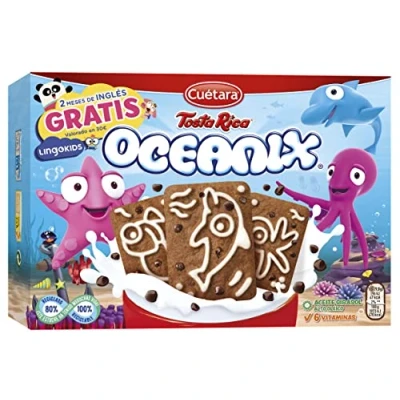 Image of Galletas Cuetara Tosta Rica Oceanix 480gr