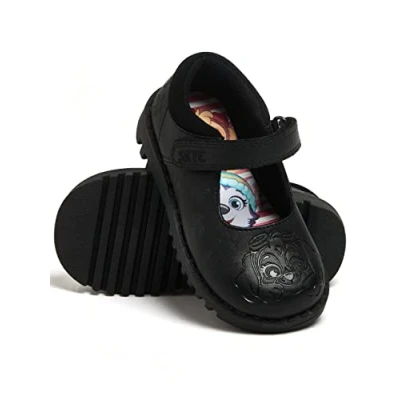 Image of Paw Patrol Girls School Shoes Black 8