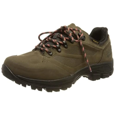 Image of Jack Wolfskin Women&#039;s Rebellion Texapore Low W Walking Shoe, Brown Phantom, 6 UK