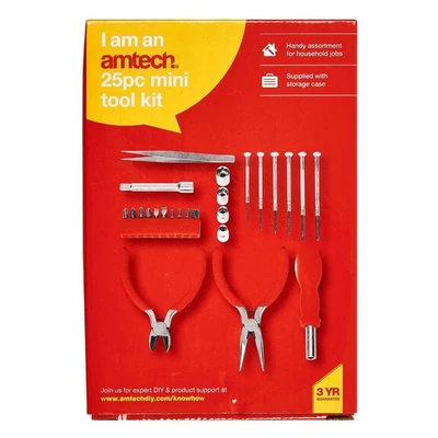 Image of Amtech I0655 25 Piece Mini Tool kit