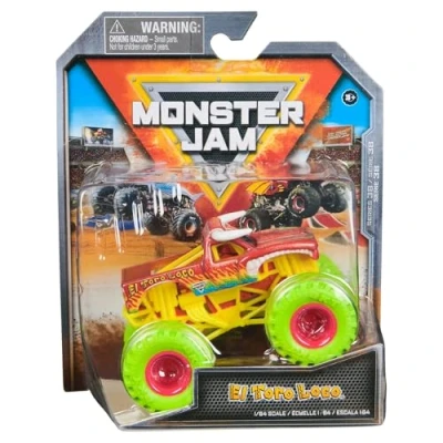 Image of Monster Jam 2024 Official 1:64 Diecast Truck Series 38 Street Treats El Toro Loco