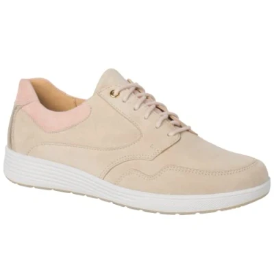 Image of Ganter Women&#039;s Klara Sneaker, Ivory, Rose, 4.5 UK