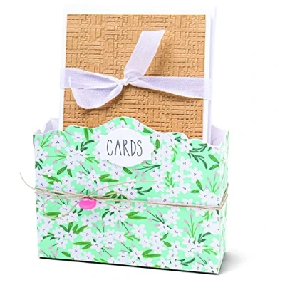 Image of Sizzix ScoreBoards XL Die Card Caddy by Eileen Hull 665981 Chapter 3 2022, Multicolor, One Size