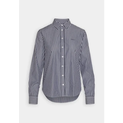 Image of GANT REG Poplin Buttondown blouse, Women&#039;s, Size: 12, Classic blue