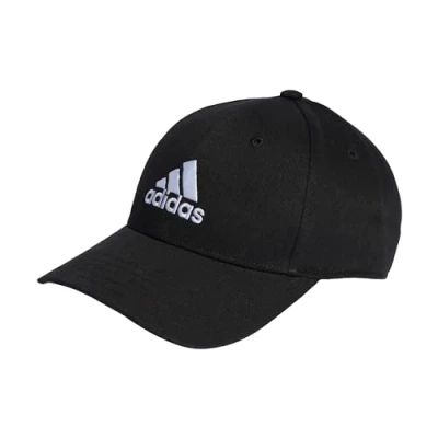 Image of adidas Sportswear Embroidered LOGO Lightweight Baseball Cap Black white, Size: XS/S, white
