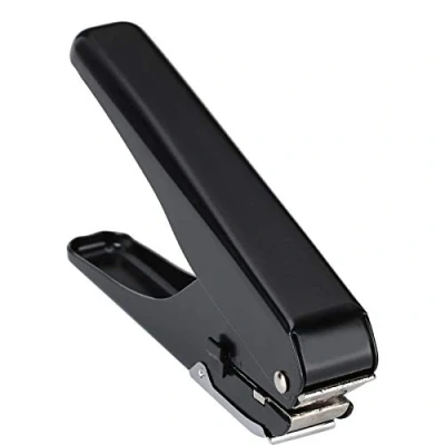 Image of Hole Punch Machine,Portable Single Puncher Manual Durable ID Card Slot Punching Machine 10 Sheets for Home Office School