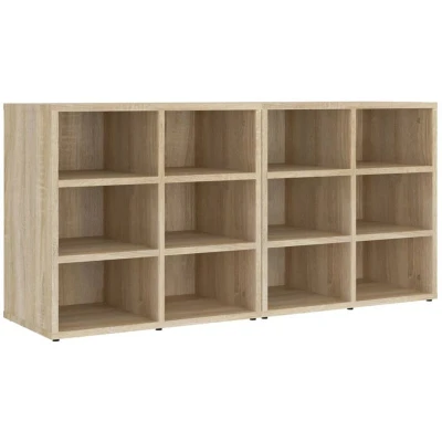 Image of vidaXL Shoe Cabinets 2 pcs Sonoma Oak 52.5x30x50 cm