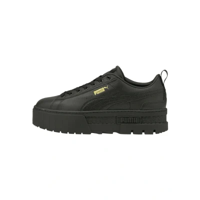 Image of Puma Mayze Classic Trainers, Women&#039;s, Size: 5.5, black Leather